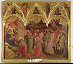 The Adoration of the Magi, 1422 (tempera på panel)
